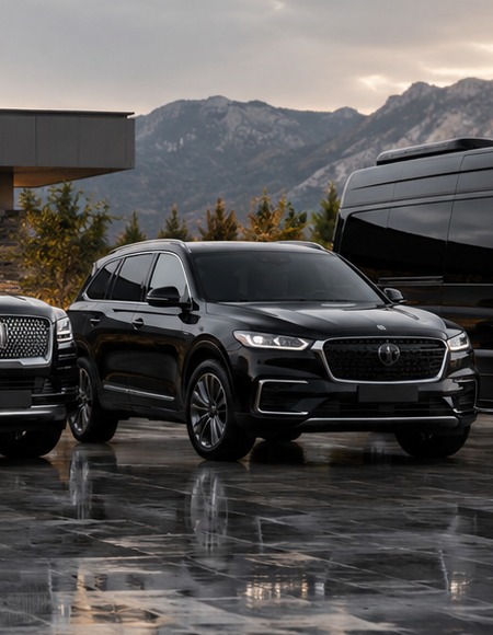 Luxury Black Lincoln Aviator